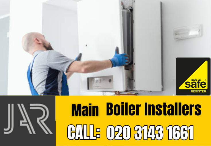 Main boiler installation Crystal Palace